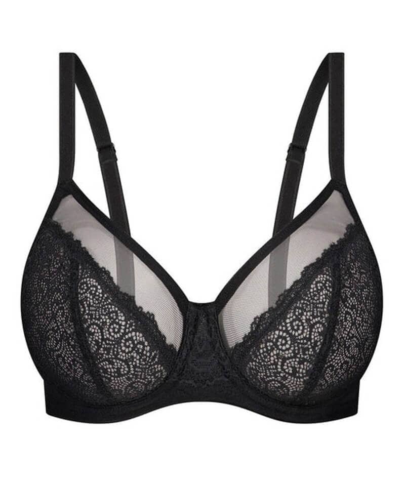 Triumph Sheer Minimizer Bra - Black - Image 7