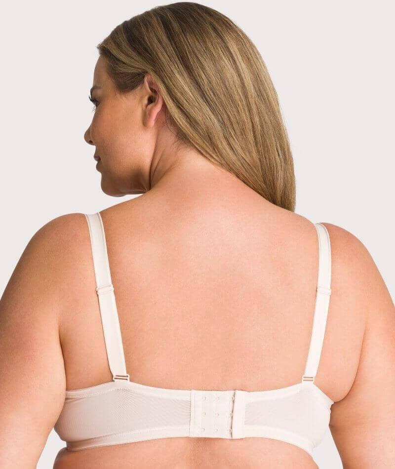 Triumph Sheer Minimizer Bra - Nude Pink - Image 3
