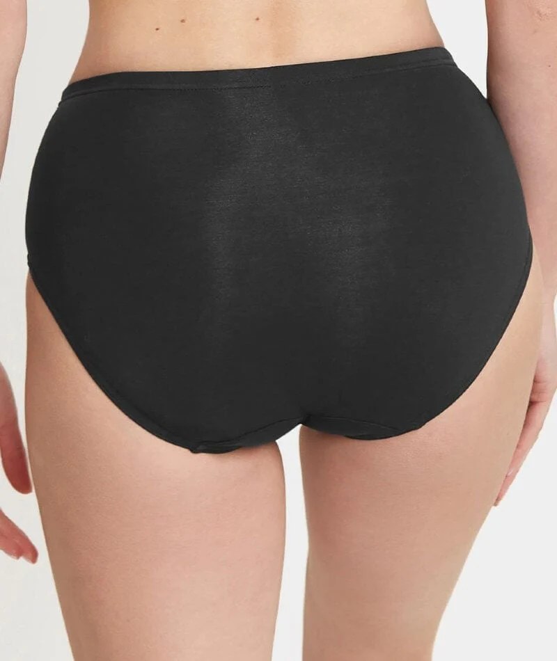 Sloggi Hikini 2 Pack Brief - Black - Image 4