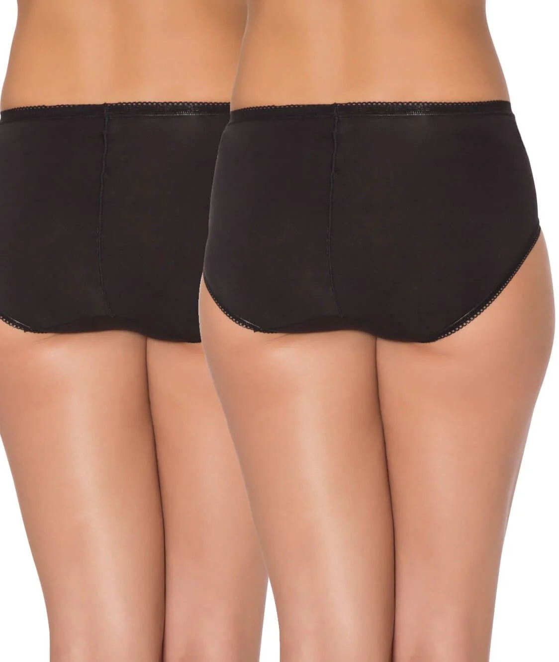 Sloggi Midi 2 Pack - Black - Image 2