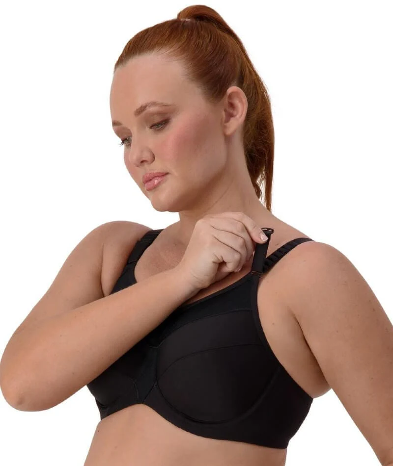 Triumph Triaction Ultra Underwired Sports Bra - Black - Image 10