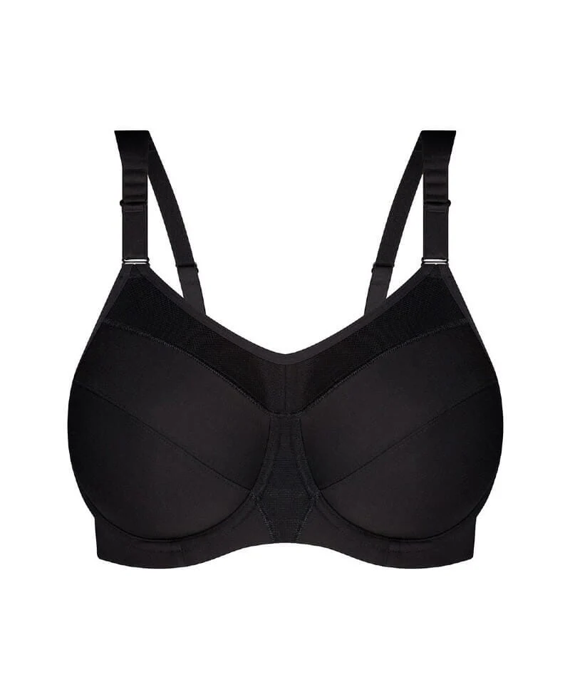 Triumph Triaction Ultra Underwired Sports Bra - Black - Image 12