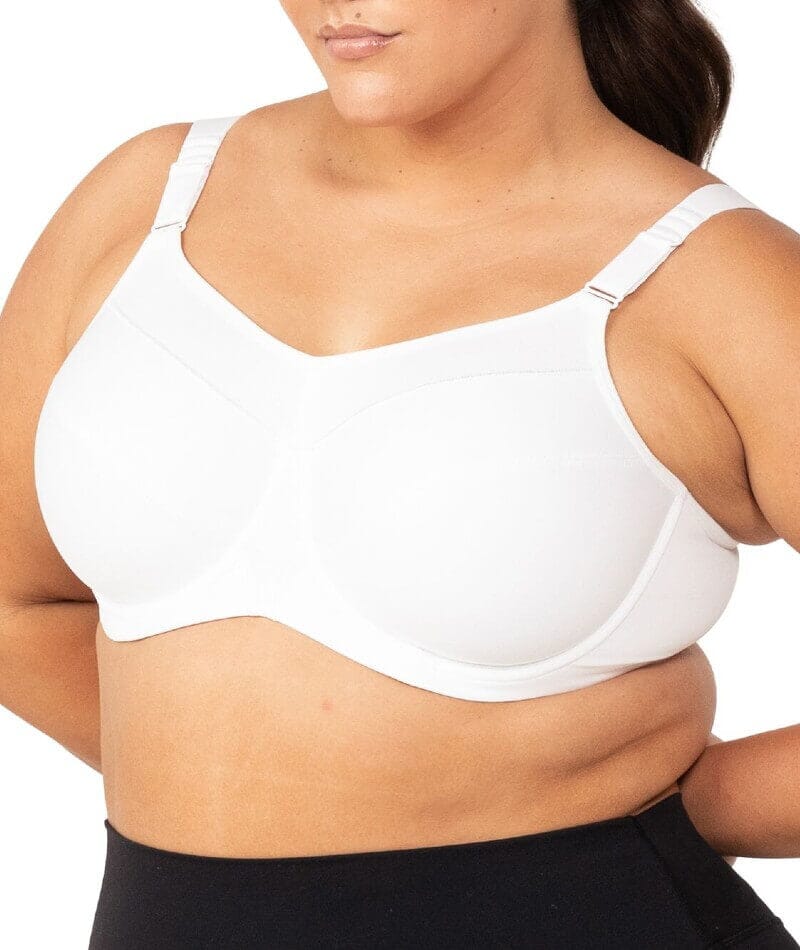 Triumph Triaction Ultra Underwired Sports Bra - White - Image 8