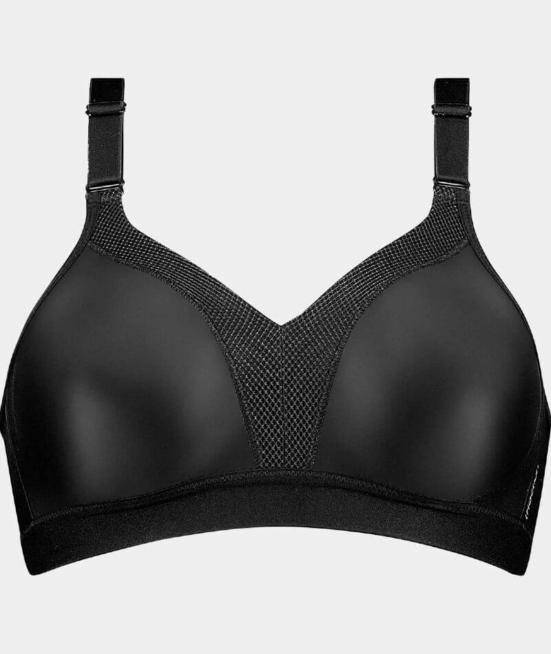 Triumph Triaction Wellness Wire-free Sports Bra - Black - Image 5