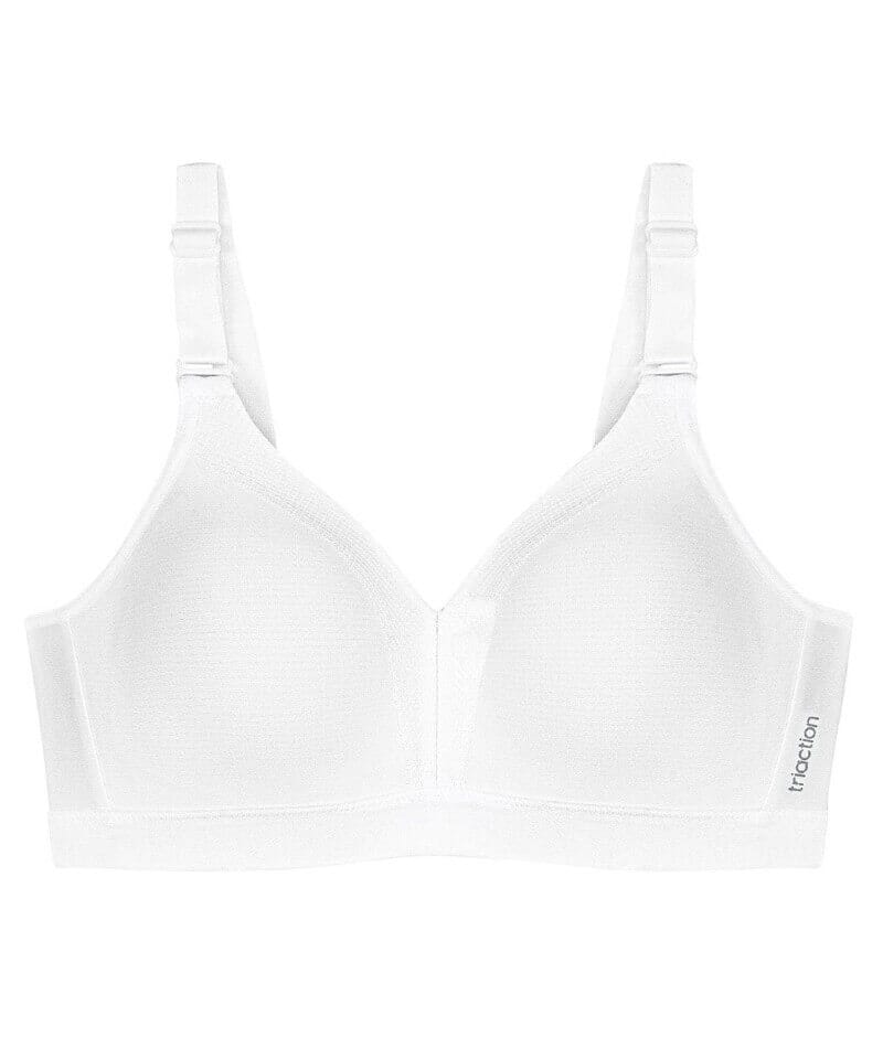 Triumph Triaction Wellness Wire-free Sports Bra - White - Image 6