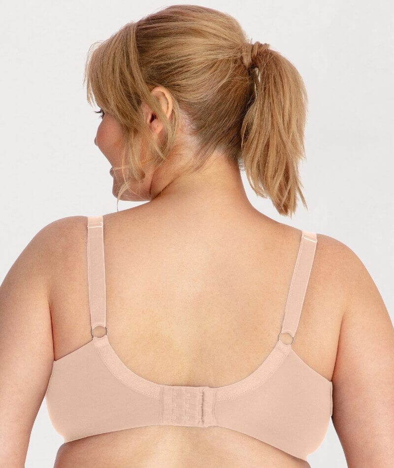 Underbliss Invisibliss Moulded Microfibre Underwire Bra 2 Pack - Nude - Image 3