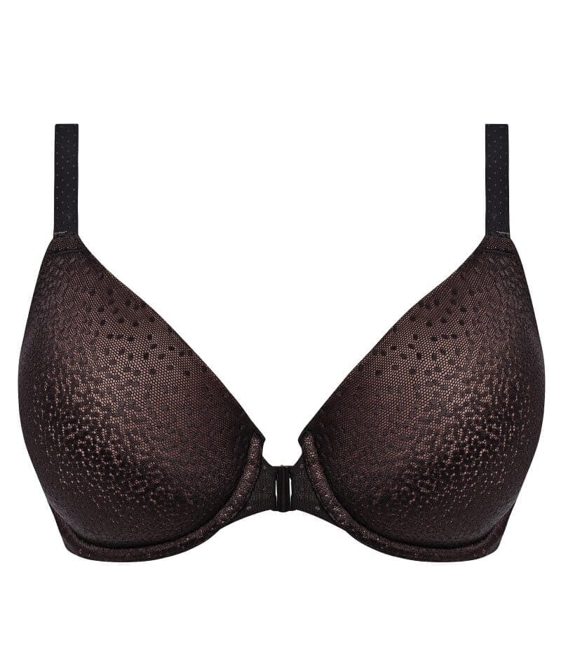 Wacoal Back Appeal Underwire Front-Closure Bra - Black - Image 12