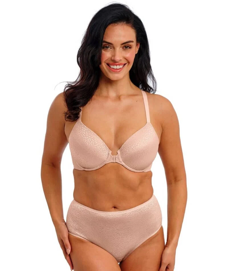Wacoal Back Appeal Underwire Front-Closure Bra - Rose Dust - Image 11