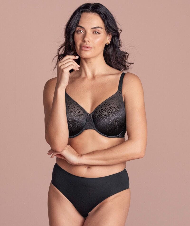 Wacoal Back Appeal Underwired Bra - Black - Image 8
