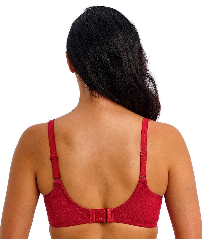 Wacoal Back Appeal Underwired Bra - Regina Red - Image 2