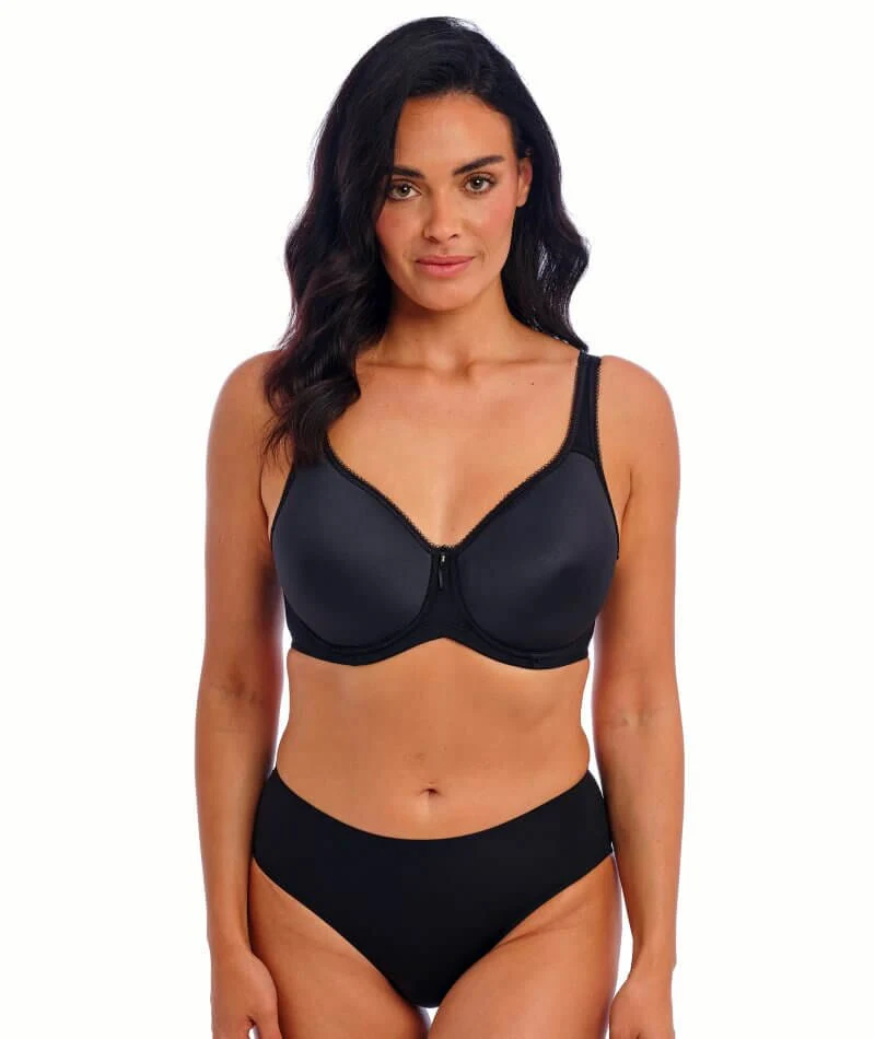 Wacoal Basic Beauty Contour Spacer Bra - Black - Image 3