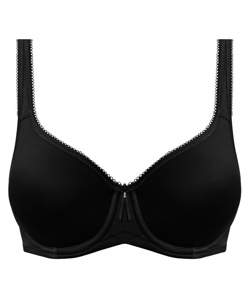 Wacoal Basic Beauty Contour Spacer Bra - Black - Image 5