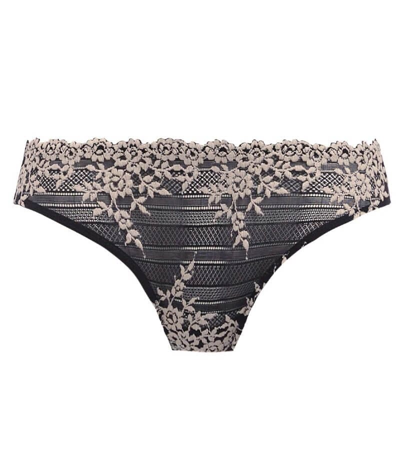 Wacoal Embrace Lace Bikini Brief - Black - Image 10