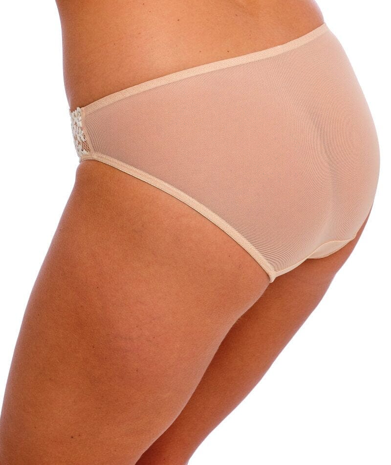 Wacoal Embrace Lace Bikini Brief - Naturally Nude / Ivory - Image 3
