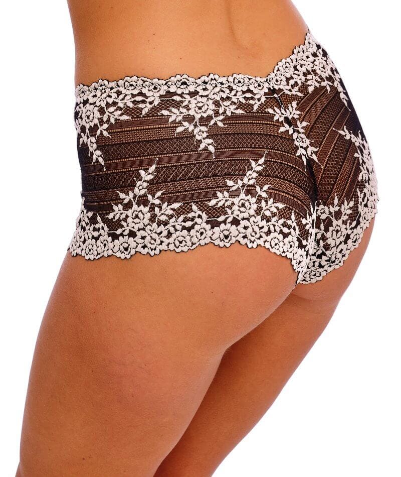Wacoal Embrace Lace Boy Short - Black - Image 3