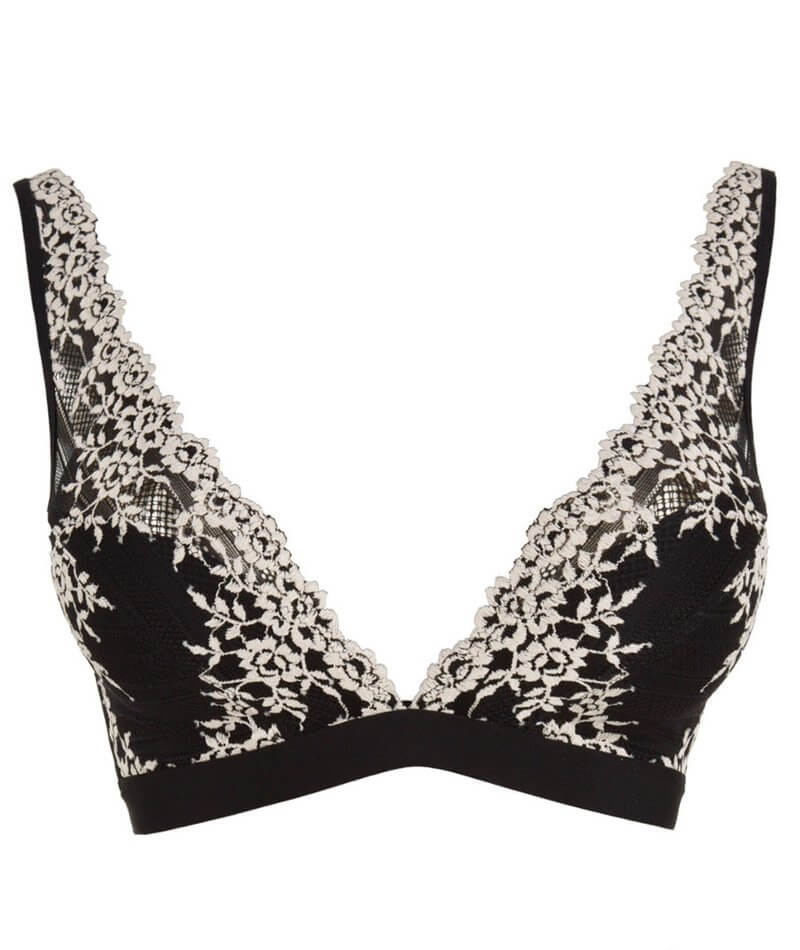 Wacoal Embrace Lace Soft Cup Wire-free Bra - Black - Image 7