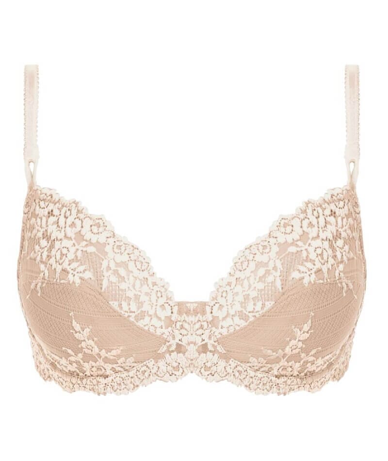 Wacoal Embrace Lace Underwired Bra - Naturally Nude/Ivory - Image 7