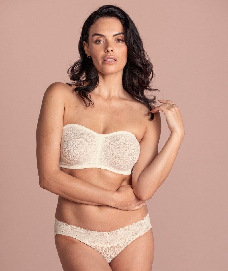 Wacoal Halo Lace Bikini Brief - Ivory - Image 4