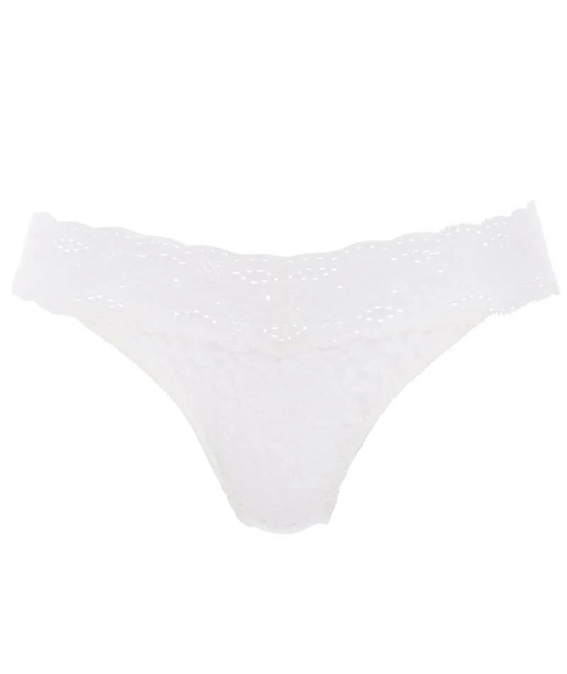 Wacoal Halo Lace Bikini Brief - Ivory - Image 9