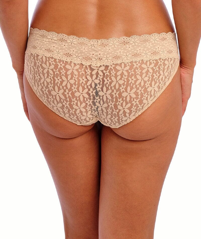 Wacoal Halo Lace Bikini Brief - Nude - Image 2