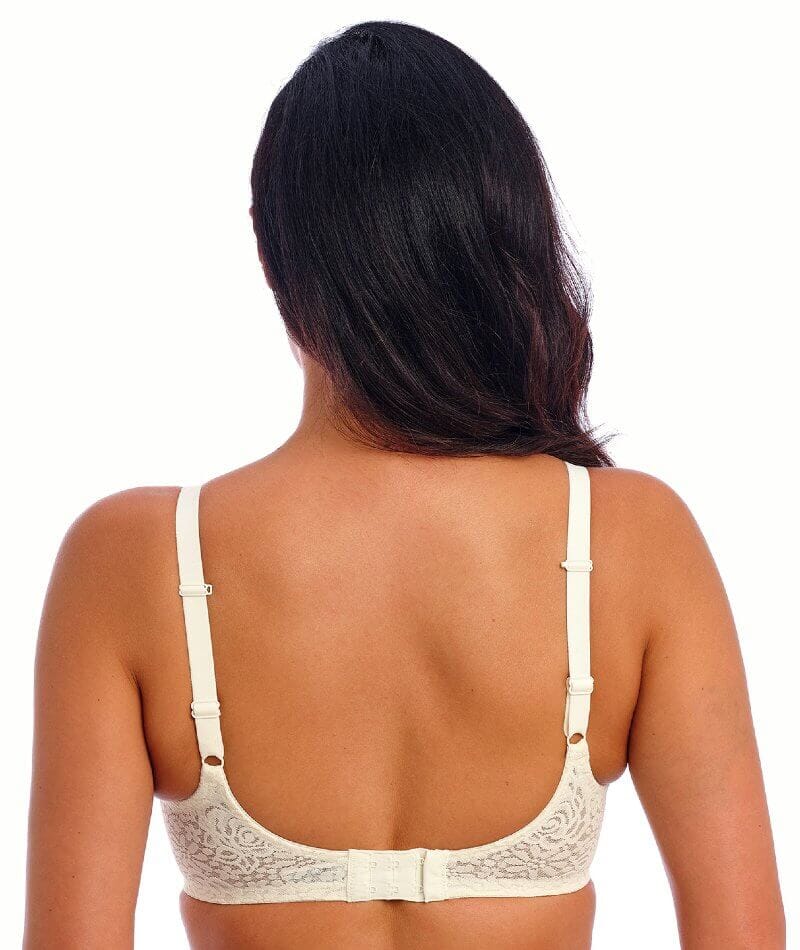 Wacoal Halo Lace Moulded Underwire Bra - Ivory - Image 3