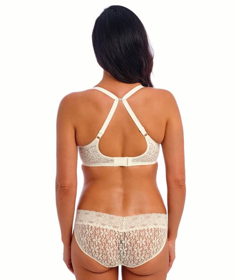 Wacoal Halo Lace Moulded Underwire Bra - Ivory - Image 6