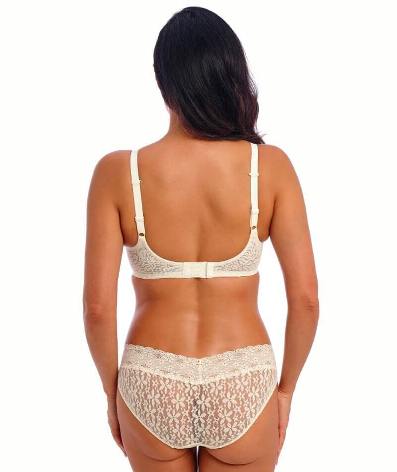 Wacoal Halo Lace Moulded Underwire Bra - Ivory - Image 7