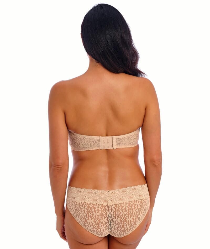 Wacoal Halo Lace Strapless Bra 2 Pack - Nude/Black - Image 13