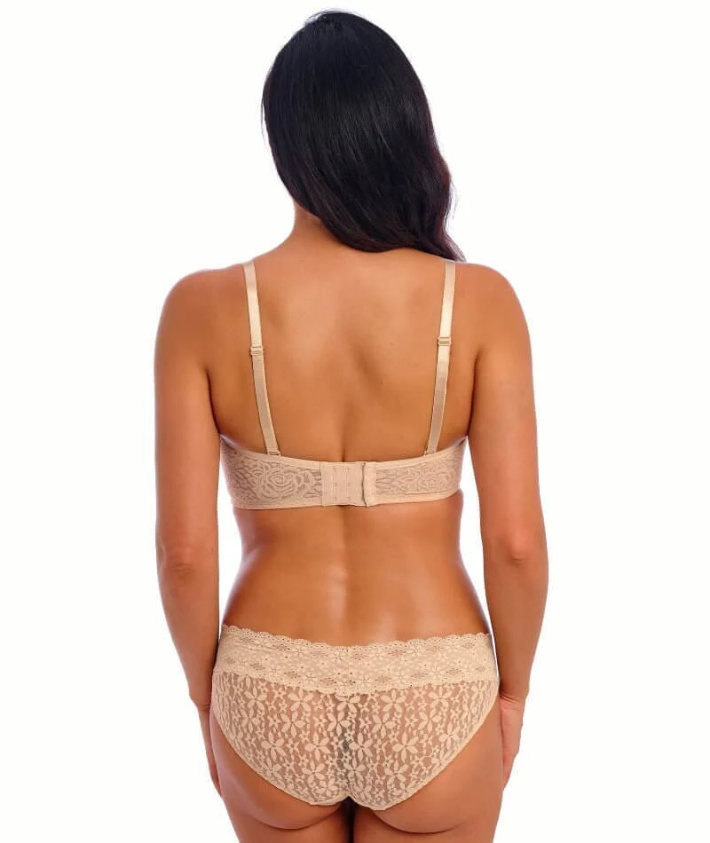 Wacoal Halo Lace Strapless Bra 2 Pack - Nude/Black - Image 23