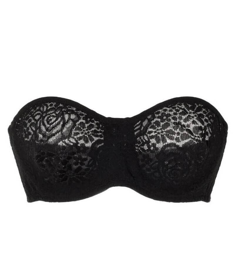 Wacoal Halo Lace Strapless Bra 2 Pack - Nude/Black - Image 25