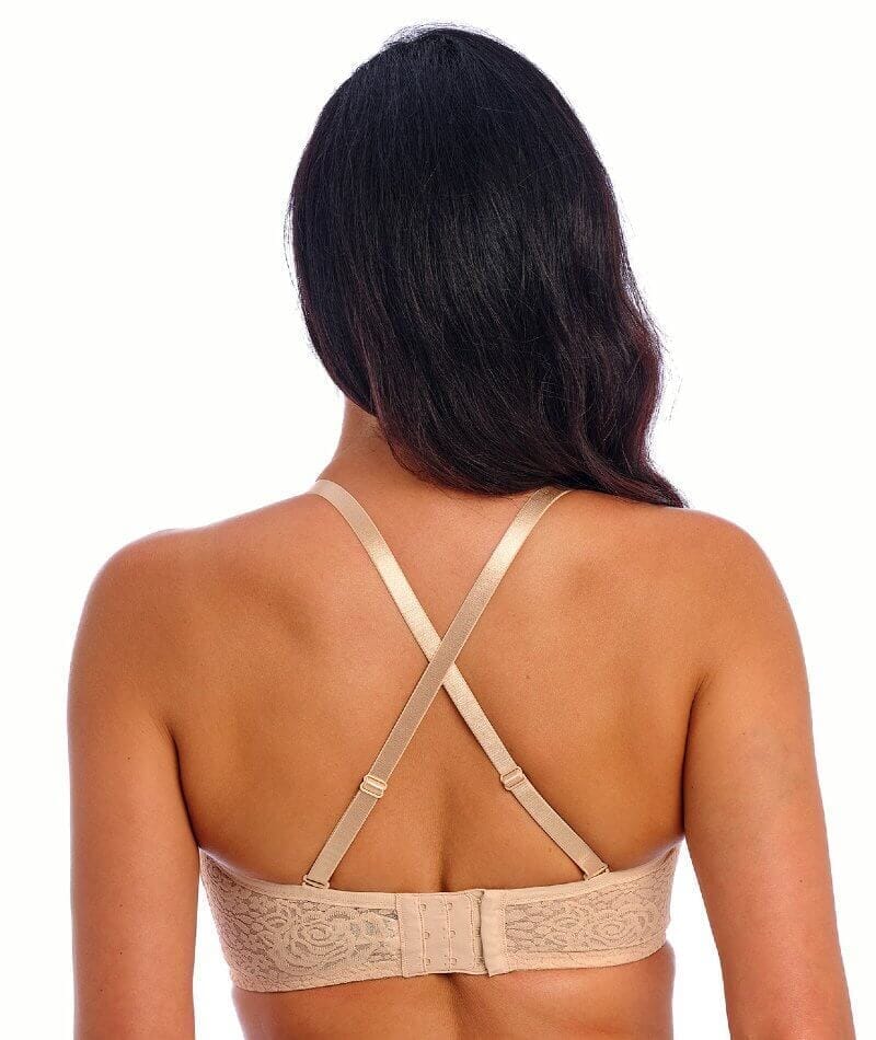 Wacoal Halo Lace Strapless Bra 2 Pack - Nude/Black - Image 9
