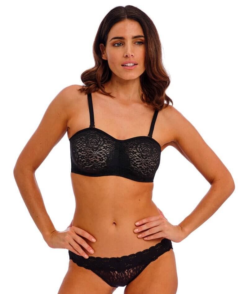 Wacoal Halo Lace Strapless Bra - Black - Image 12