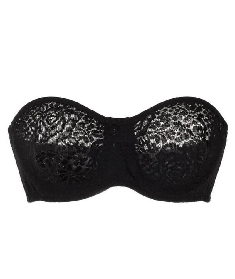 Wacoal Halo Lace Strapless Bra - Black - Image 16