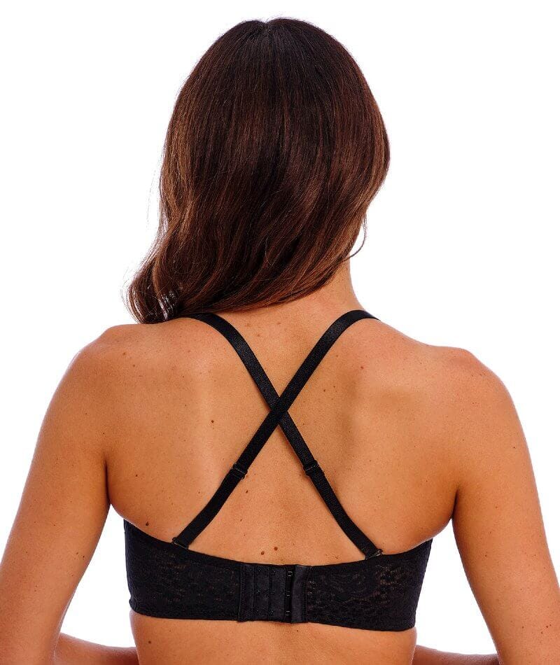 Wacoal Halo Lace Strapless Bra - Black - Image 6