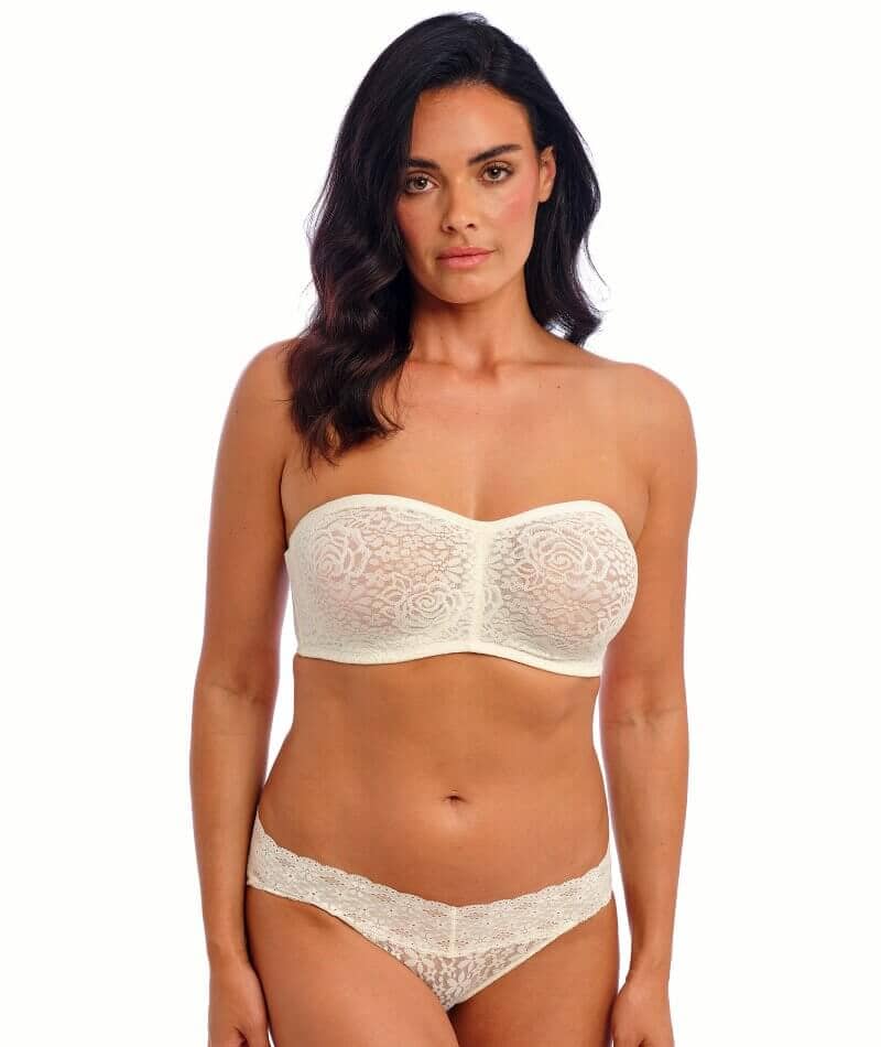 Wacoal Halo Lace Strapless Bra - Ivory - Image 10