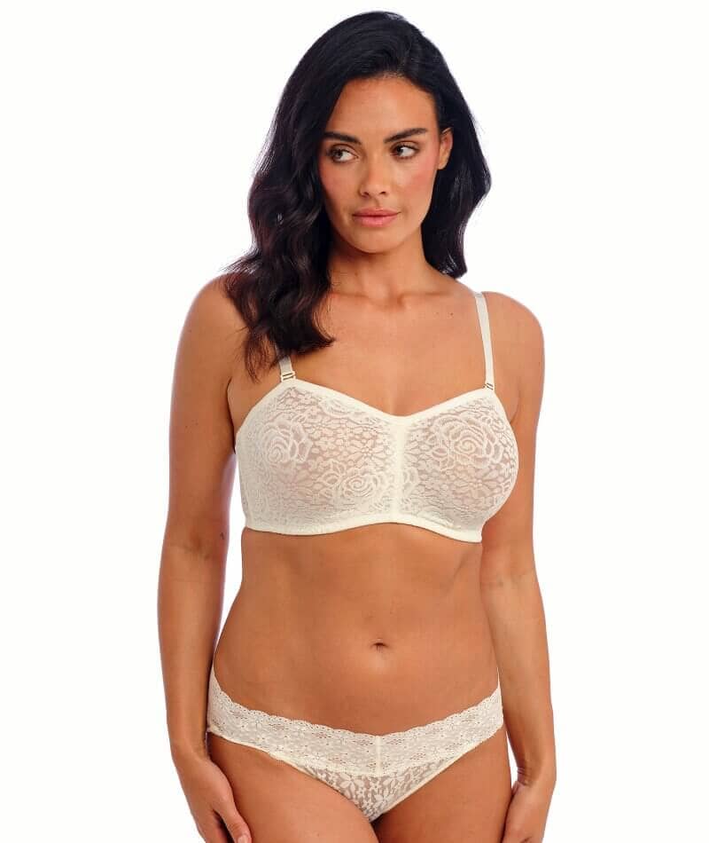 Wacoal Halo Lace Strapless Bra - Ivory - Image 14