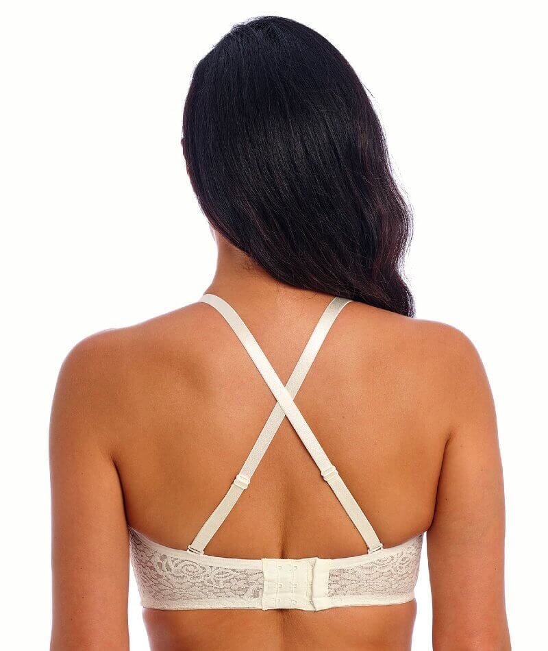 Wacoal Halo Lace Strapless Bra - Ivory - Image 6