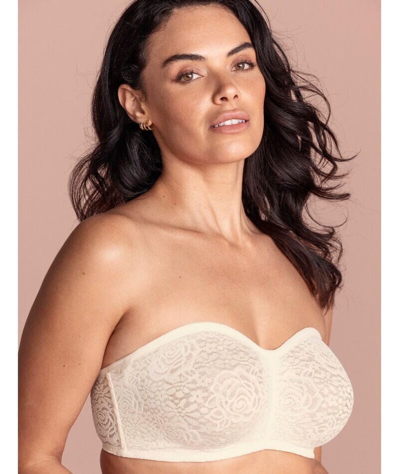Wacoal Halo Lace Strapless Bra - Ivory - Image 9