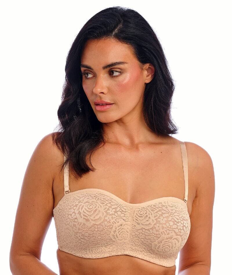 Wacoal Halo Lace Strapless Bra - Nude - Image 7