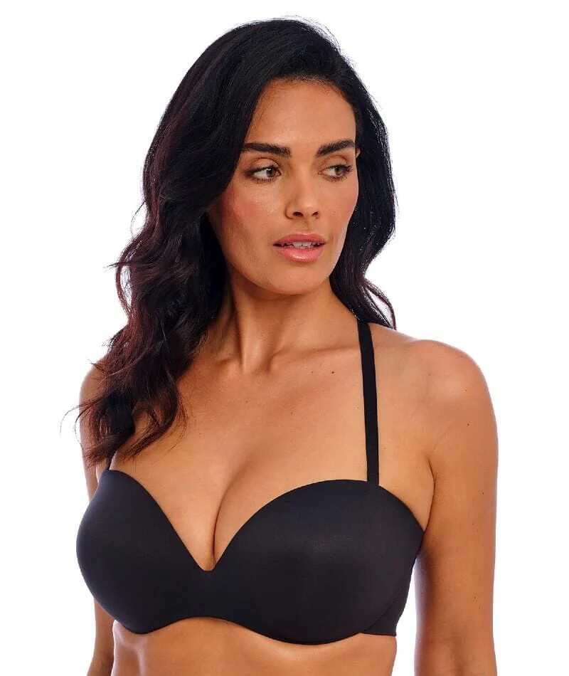 Wacoal Ines Secret Underwired Moulded Strapless Bra - Black - Image 3