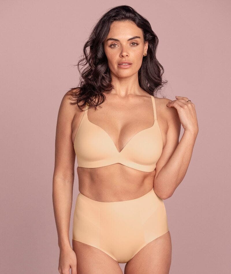 Wacoal Ines Secret Wire-free Contour Bra - Frappe - Image 5