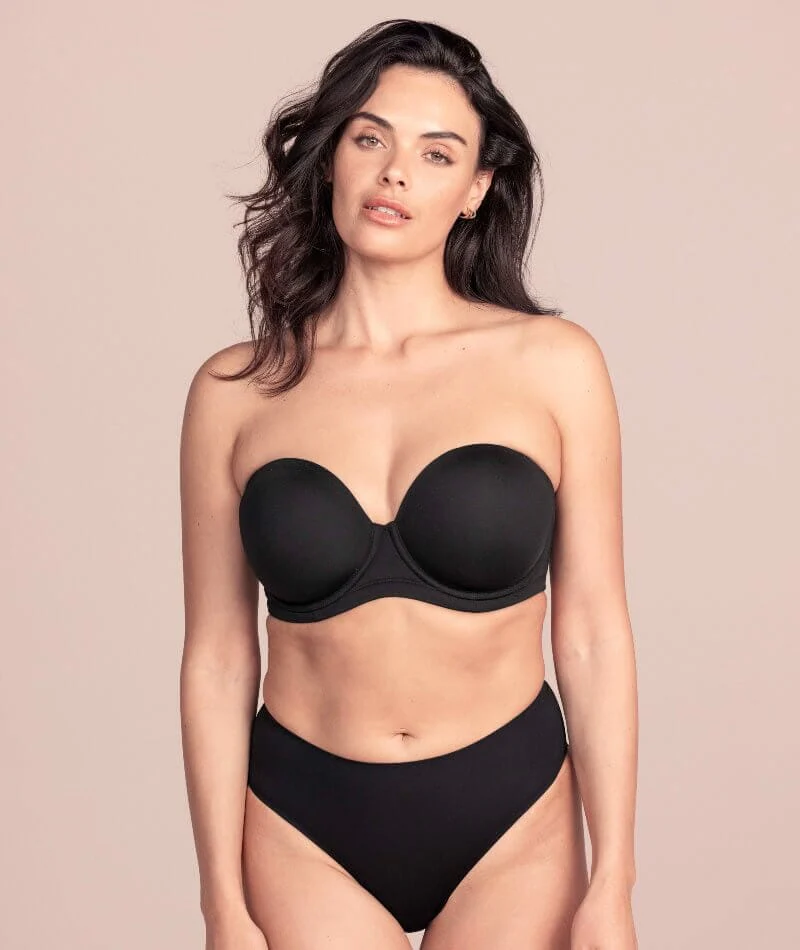Wacoal Red Carpet Strapless Underwire Bra - Black - Image 3